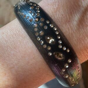 Alexis Bittar bracelet that has the perfect amount of sparkle